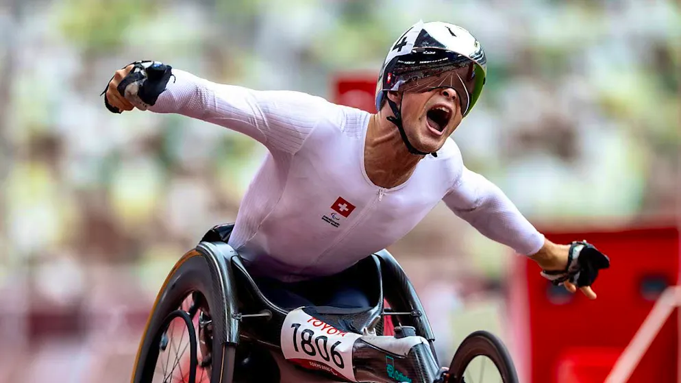The Swiss delegation wants to be as successful as in Tokyo - Gallery. Marcel Hug celebrated four gold medals in Tokyo