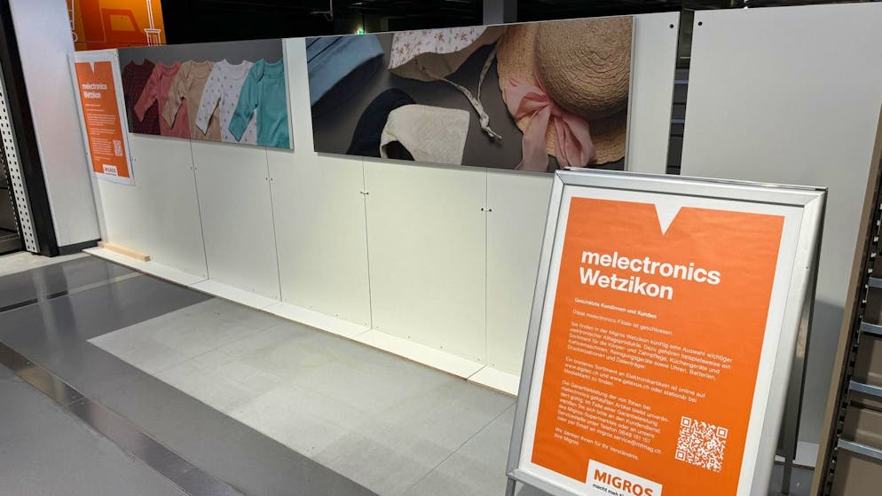 Migros drückt aufs Tempo. Erste Melectronics-Filialen bereits geschlossen