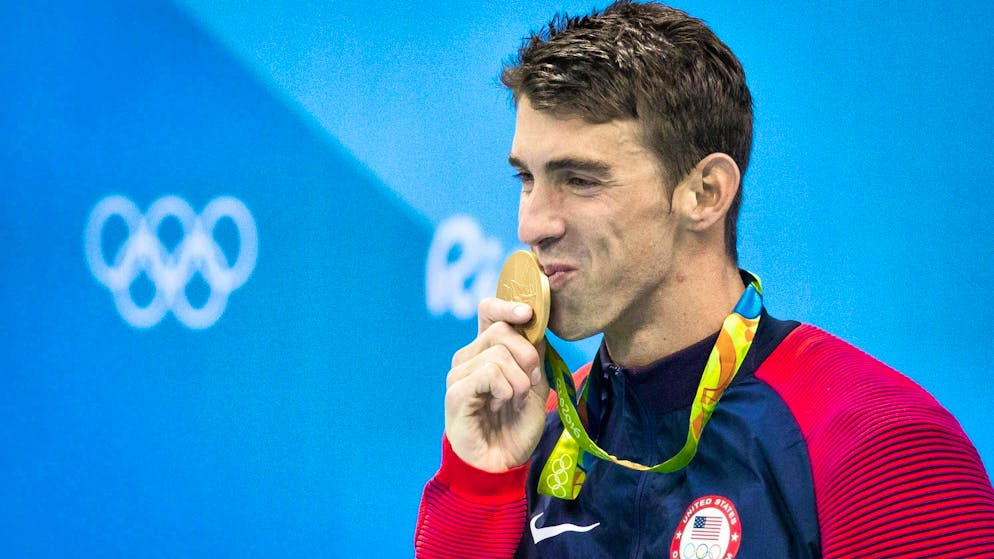 Michael Phelps won a total of 28 medals at the Olympic Games.