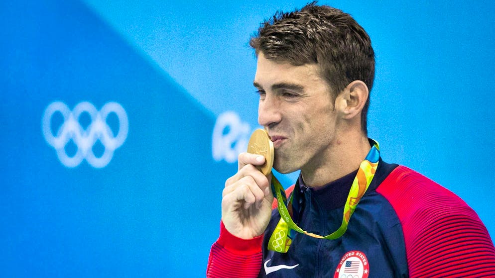 Michael Phelps won a total of 28 medals at the Olympic Games.