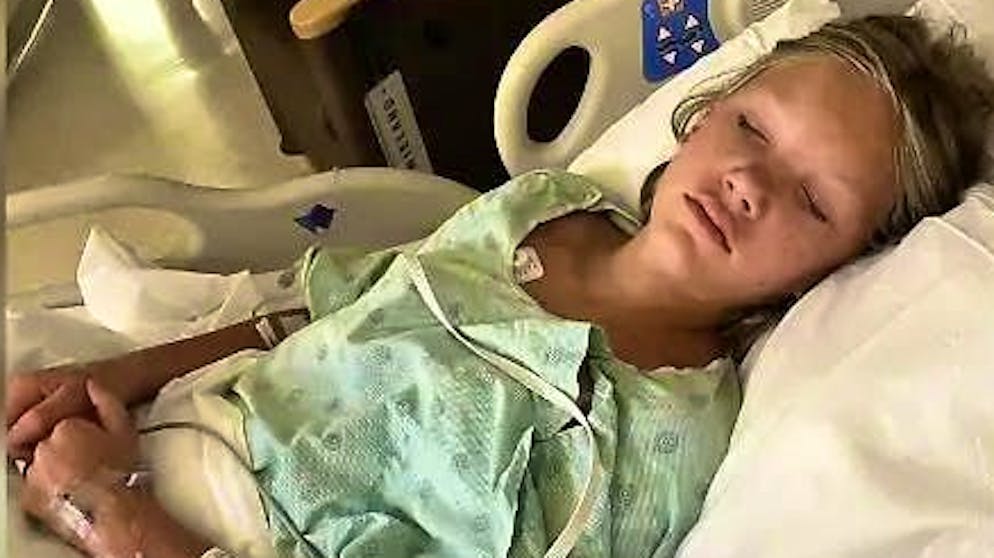 Toxic shock syndrome 12yearold wore tampon while swimming