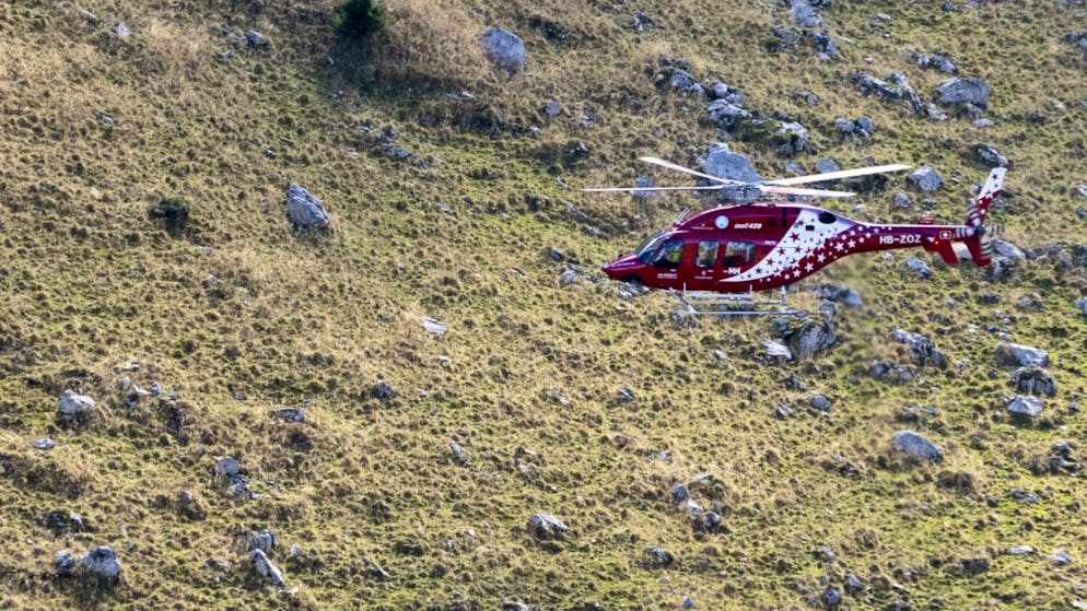 Die Rettungskräfte konnten nur noch den Tod des einen Bergsteigers feststellen. (Archivbild)