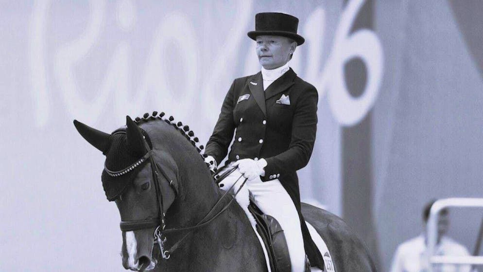 Marcela Krinke Susmelj took part in the 2016 Olympic Games in Rio de Janeiro. The former Swiss dressage rider has now passed away at the age of 58 as a result of Alzheimer's disease.