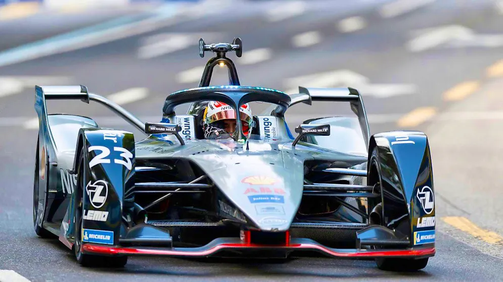 Sébastien Buemi finishes on the podium for the second time in the penultimate Formula E race