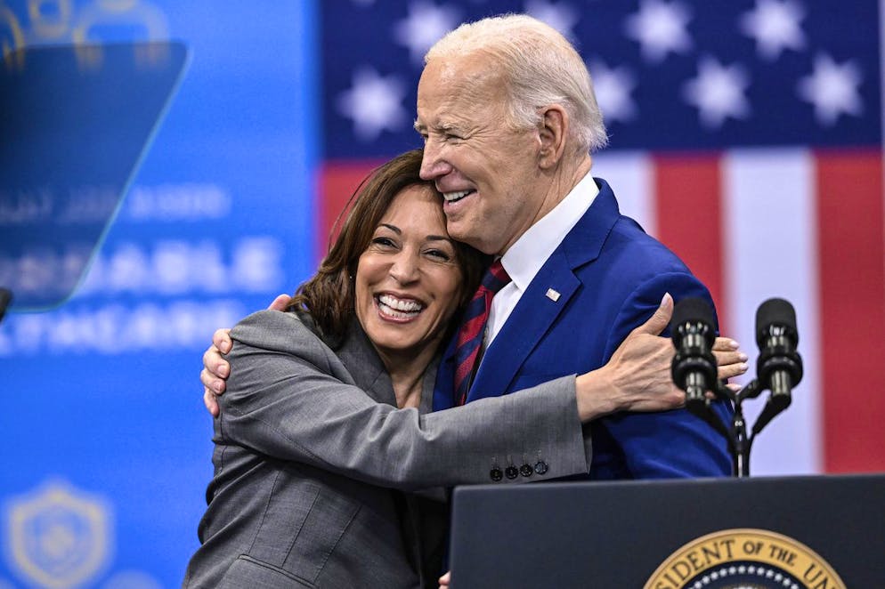 Joe Biden a annoncé dimanche soutenir la candidature de Kamala Harris.