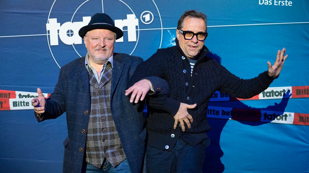 Schauspieler Axel Prahl und Jan Josef Liefers spielen im Münster-«Tatort» das Duo Frank THeil und Karl-Friedrich Boerne.