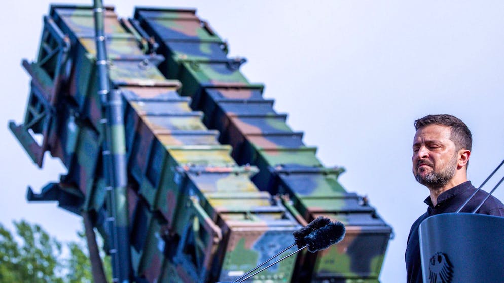 Das dritte deutsche Patriot-System ist laut Ukraines Präsident Selenskyj angekommen (Archivfoto).