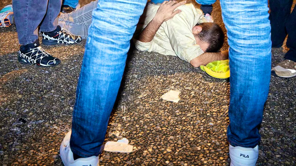 An altercation in Niedergösgen SO ended with two people injured. (Staged scene)