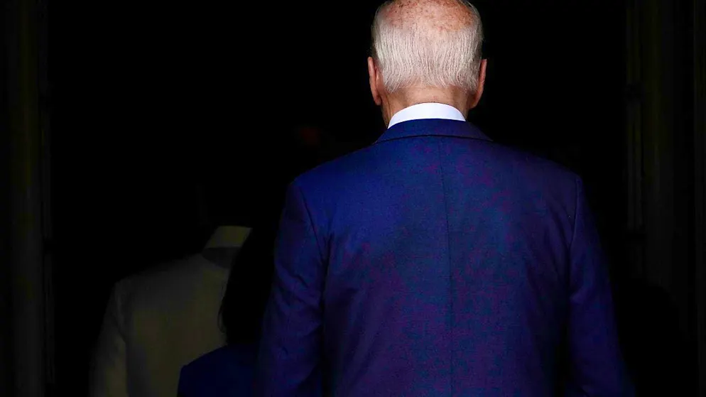 ARCHIVE - U.S. President Joe Biden walks back to the White House after hosting Philippine President Marcos Jr. and his wife. Photo: Susan Walsh/AP