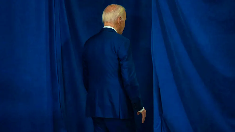 What next? US President Joe Biden withdraws from the race for the presidency. (archive picture)