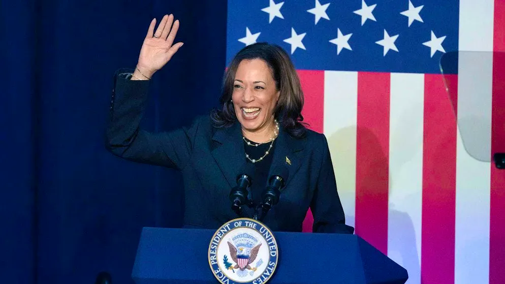 America's future president? Vice President Kamala Harris at a campaign event in Michigan. (July 17, 2024)