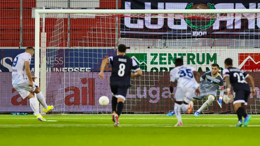 Fenerbahce's veteran Edin Dzeko scored three times against FC Lugano