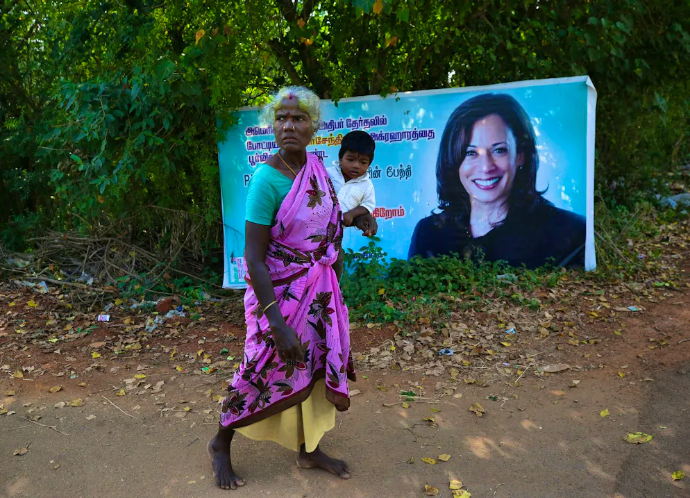 Harris is also the first Asian American woman to hold the vice presidency. (archive image)