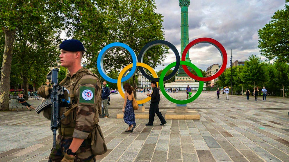 Paris has a huge security presence in the run-up to the opening ceremony on Friday.