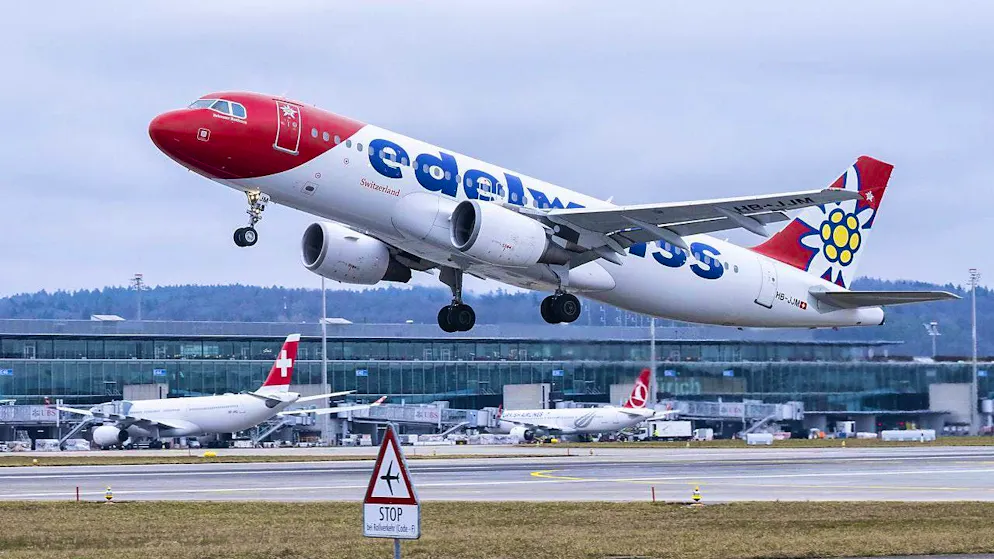 The family flew to Costa Rica on an Edelweiss plane. They had booked through Swiss.