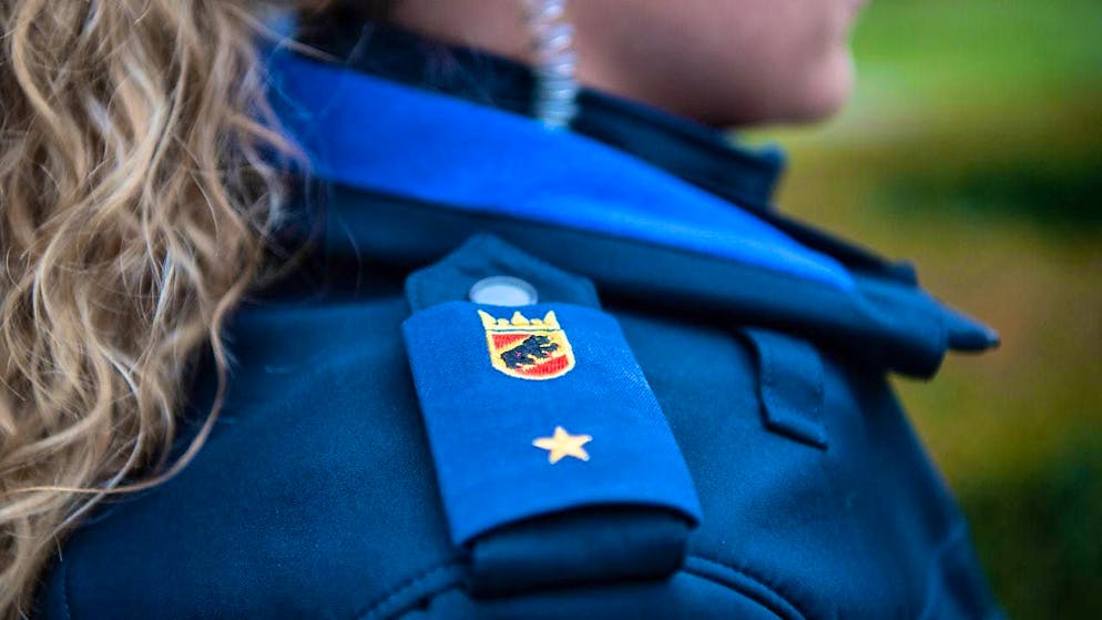 On Wednesday morning, the Bern cantonal police stopped a man on the Grosse Schanze in Bern who had allegedly attempted to commit a robbery. (symbolic image)