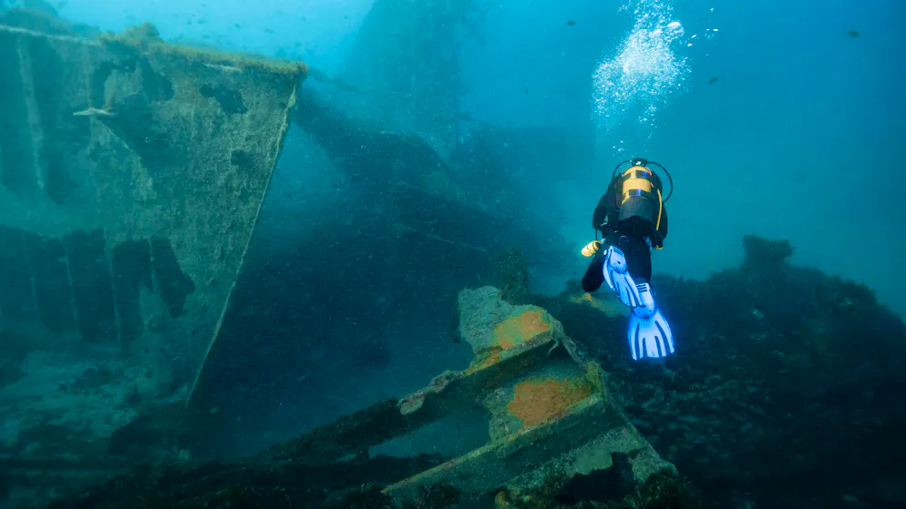The Polish divers initially thought the wreck was a fishing trawler and therefore not interesting. (symbolic image)