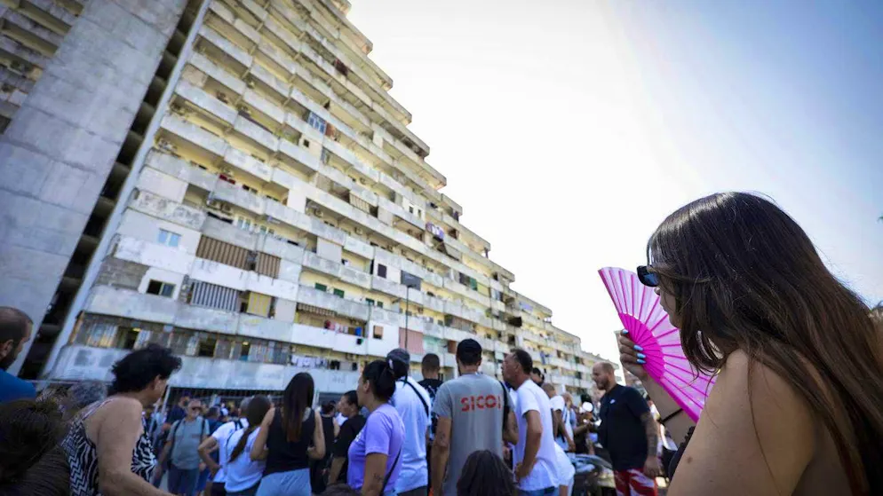 A strong earthquake in Naples drove people from their homes on Friday. (archive picture)