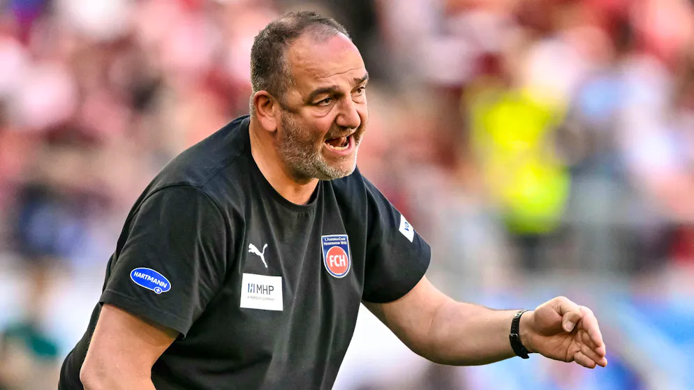 Heidenheim coach Frank Schmidt is an inspirational figure for Iacopetta.