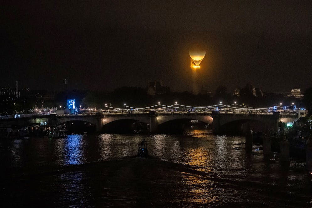 Immagini della cerimonia d'apertura. La cerimonia d'apertura.