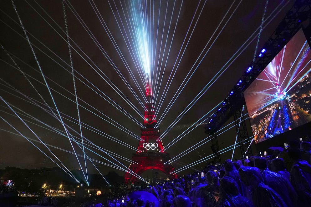 Immagini della cerimonia d'apertura. Una Torre speciale...