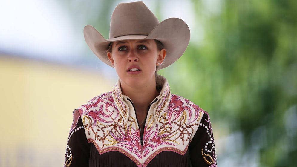 Daughter of Formula 1 legend. Gina Schumacher is a model, designer - and equestrian athlete