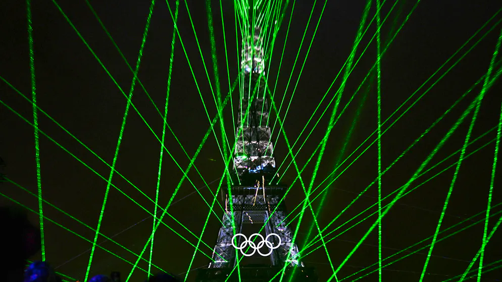 Olympic Opening Ceremony. A light show in a class of its own.