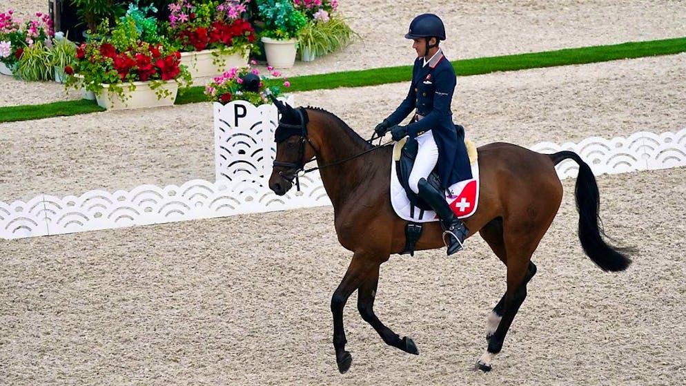 Felix Vogg convinces in dressage. (archive picture)