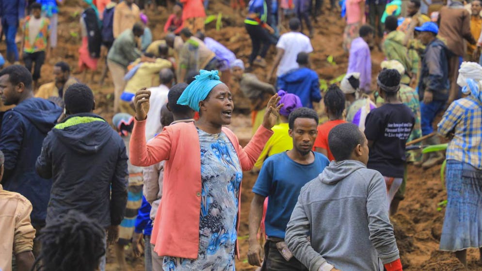 La frana ha provocato oltre 250 morti (foto d'archivio)