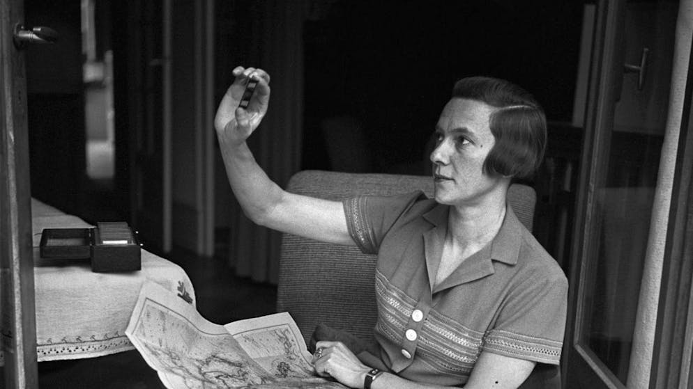 Die Schweizerin Ella Maillart war 1924 in Paris die erste Frau, die an einem olympischen Segel-Wettbewerb teilnahm.