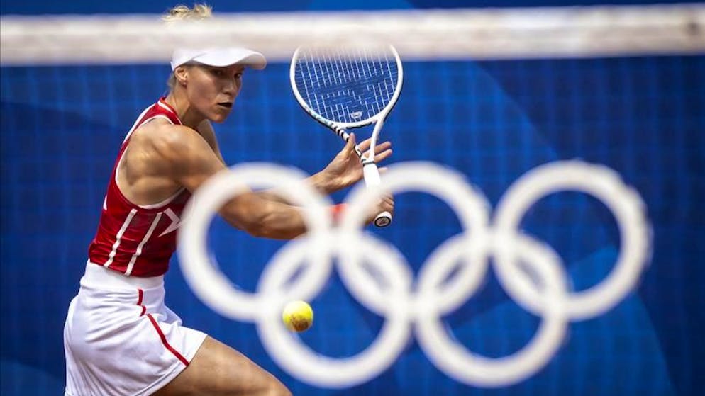 Golubic eliminata al debutto.