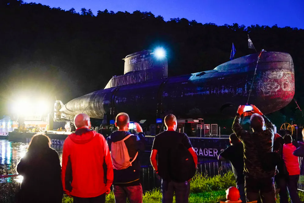 U-Boot auf Landgang – U17 findet Liegeplatz im Museum - Gallery. Das Boot ist ab Mitte 2025 für Publikum zugänglich