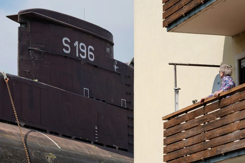 U-Boot auf Landgang – U17 findet Liegeplatz im Museum - Gallery. Projektleiter Einkörn: «Kam auf wenige Zentimeter an.» (Archivfoto)