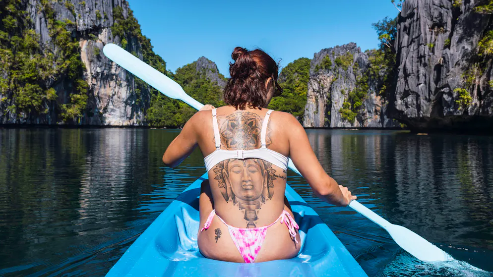 Je nach Region doppelt verboten: Tätowierung mit Darstellung eines Buddhas.