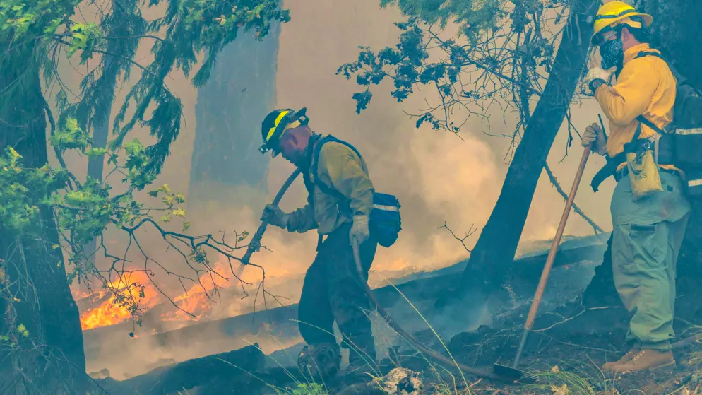 California wildfire destroys dozens of homes - Gallery. More than 4000 helpers are battling the flames.