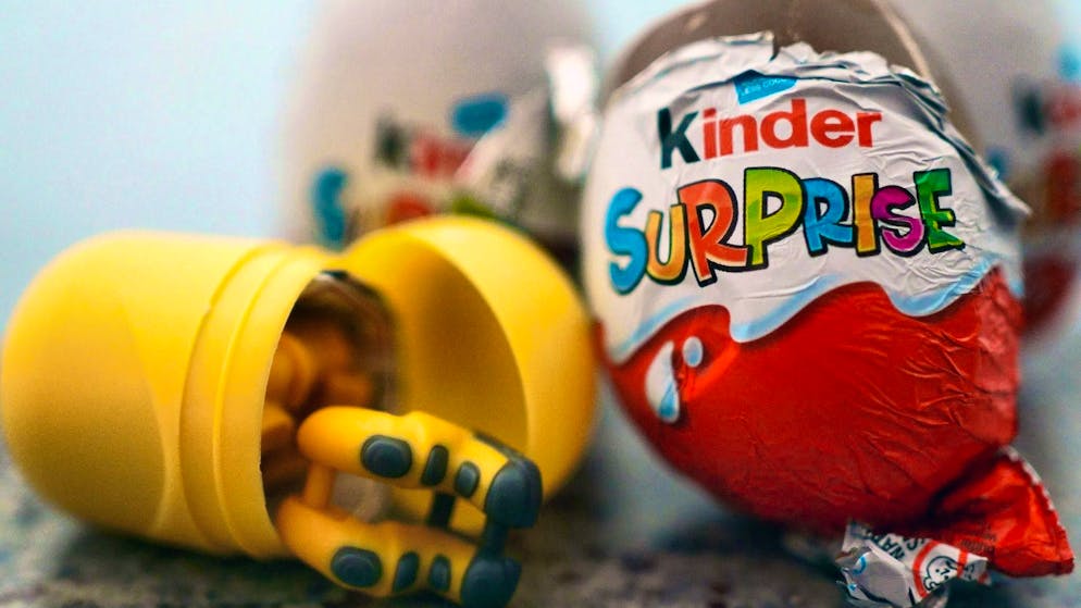 Surprise eggs are banned in the USA. (symbolic image)