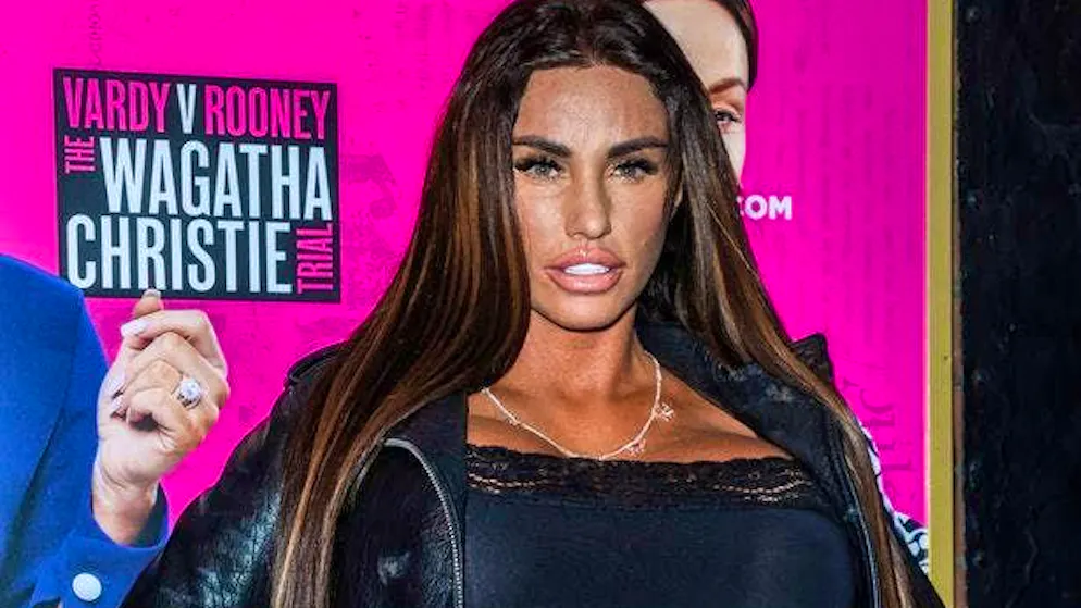 Katie Price is in trouble with the law.
