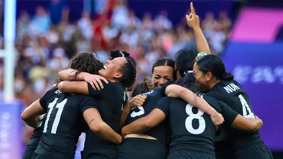 New Zealand's rugby players repeat their 2021 victory in Tokyo.