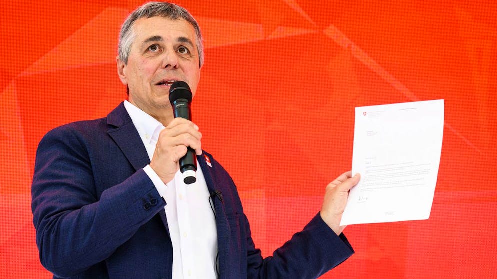 Ignazio Cassis était mardi soir à la Maison suisse aux Jeux olympiques de Paris.