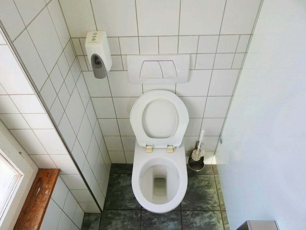 The man spent 20 hours involuntarily on the toilet.