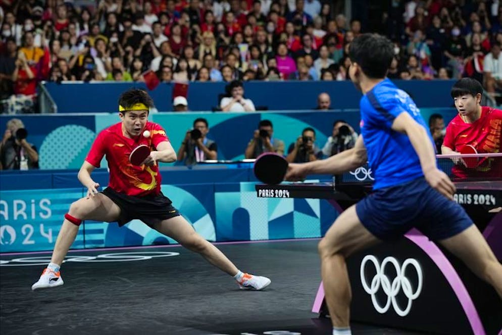 Oro cinese nel Tennistavolo