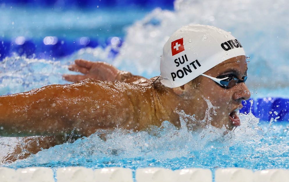 Noe Ponti, ha terminato secondo con una grande accelerazione sul finale. 