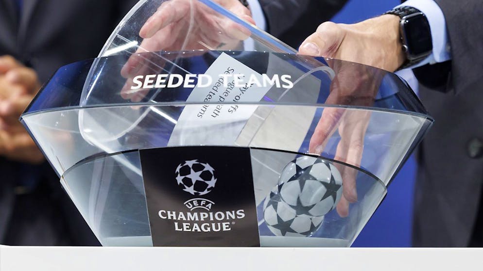 Die Kugeln haben bei der Auslosung für die Champions League zum Teil ausgedient.