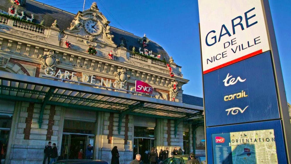 The first train is scheduled to depart from Milan on Saturday and arrive in Nice six hours and 25 minutes later. (archive picture)