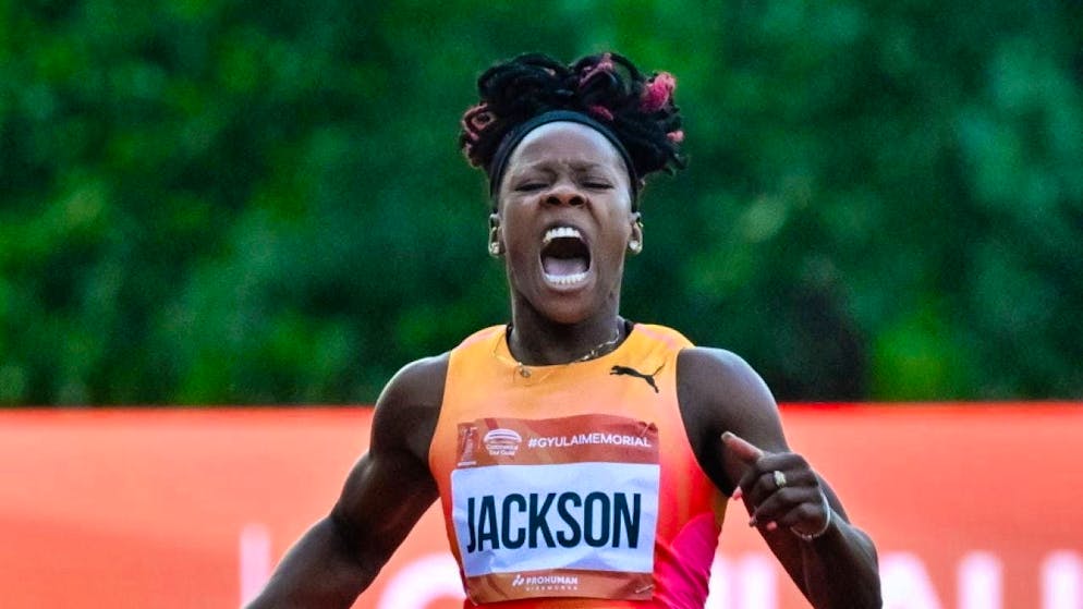 Shericka Jackson injured herself at a meeting in Hungary on July 9. As a result, the Jamaican only competes in the 200 m in Paris and skips the supreme discipline of the 100 m.