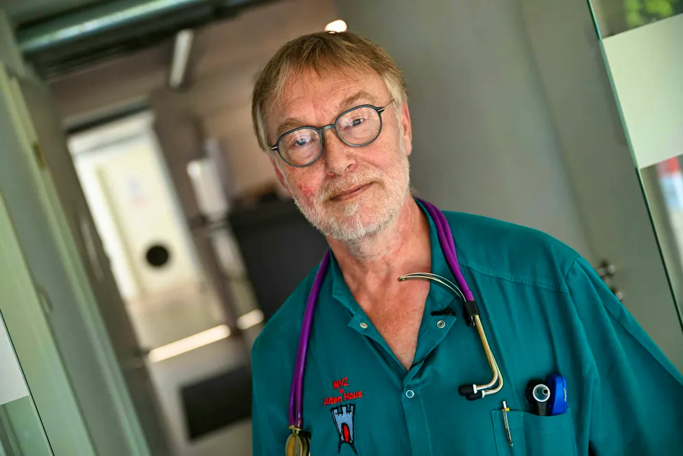 Pediatric practice only treats German-speaking patients - Gallery. The doctor has been criticized for his sign, and not just online (archive photo). 