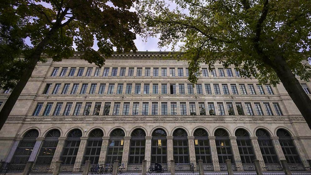 SNB achieves high profit in the first half of the year (archive image)