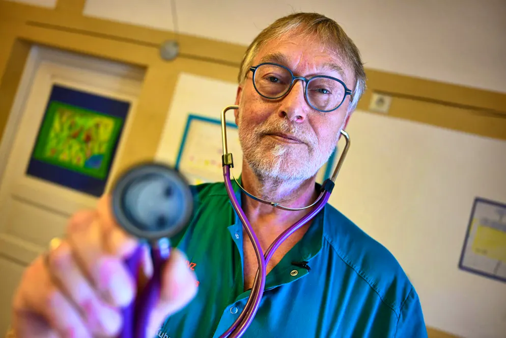 Pediatric practice only treats German-speaking patients - Gallery. The doctor is not only criticized online for his sign (archive photo).