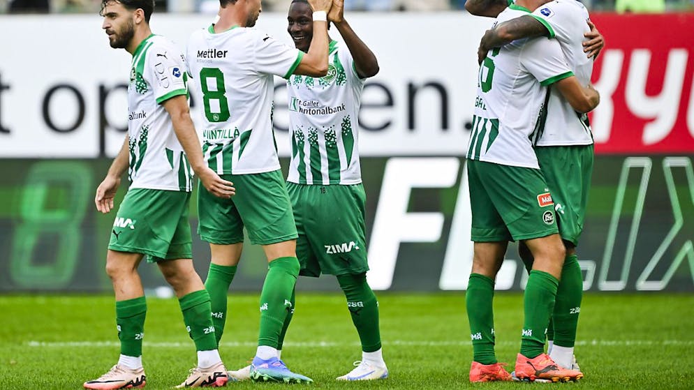 Die St. Galler können im Europacup den Einzug in die nächste Qualifikationsrunde feiern