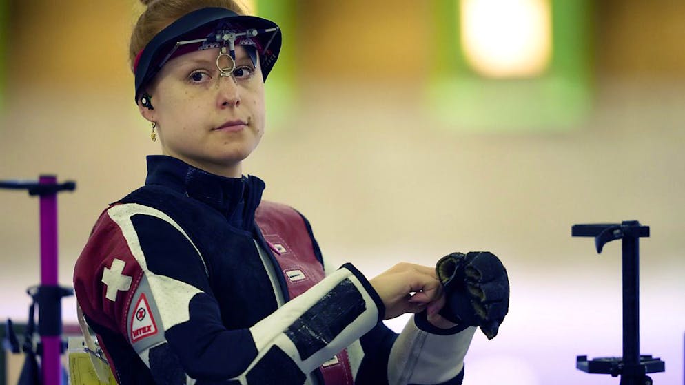 Nina Christen muss 2024 noch genauer zielen als vor drei Jahren beim Olympiasieg in Tokio.